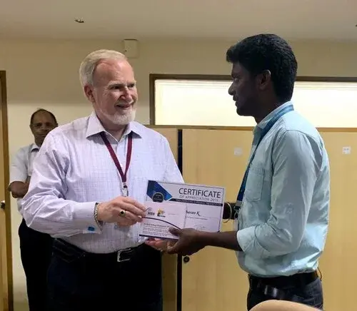 Bob Burleigh Chennai Visit